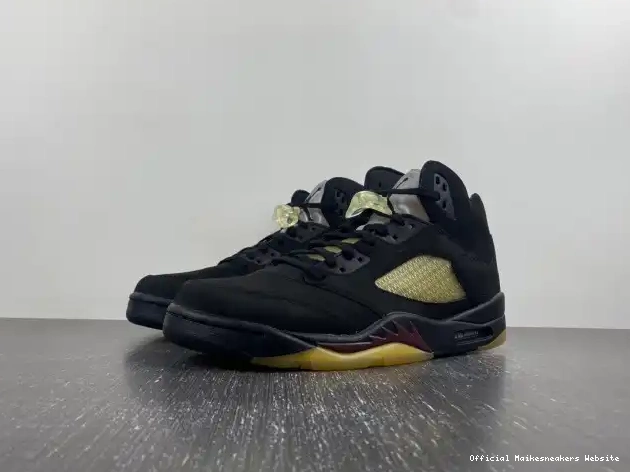 Official Maikesneakers Maniere Black Air Ma x A FD1330-001 5 Jordan 0522